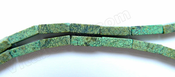 Green Turquoise  -  Rectangles  16"