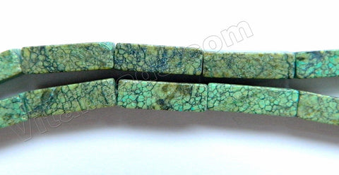 Green Turquoise  -  Rectangles  16"