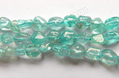 Light Apatite Natural AA  -  Small Tumbles  16"