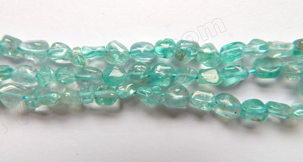 Light Apatite Natural AA  -  Small Tumbles  16"