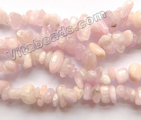 Kunzite Natural  -  Small Chip Nuggets  36"