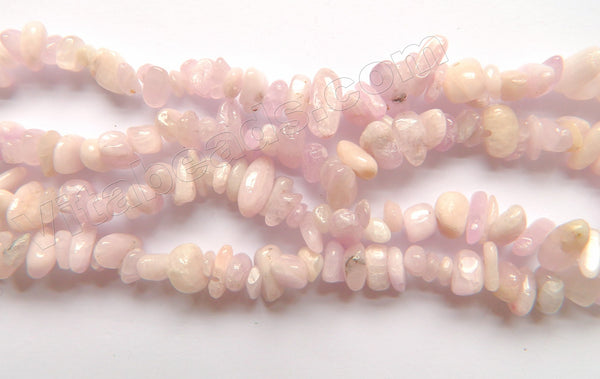 Kunzite Natural  -  Small Chip Nuggets  36"