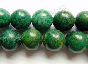 Africa Jade Natural A  -  Smooth Round  16"