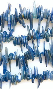 Deep Blue Kyanite  -  Long Sticks 16"