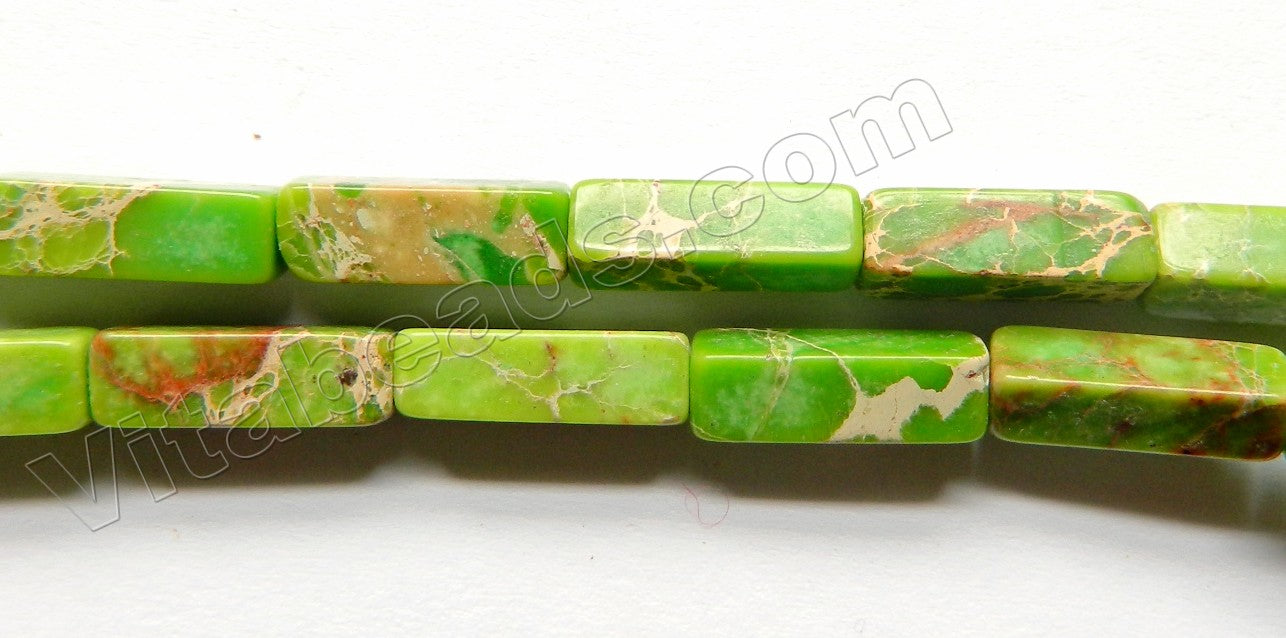 Olive Impression Jasper  -  Rectangle 16"