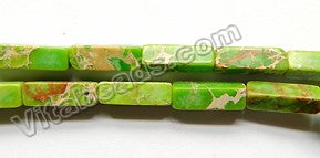 Olive Impression Jasper  -  Rectangle 16"