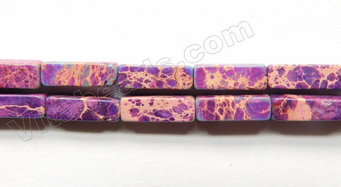 Bright Purple Impression Jasper  -  Rectangle 16"