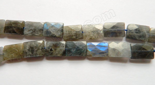 Labradorite AA  -  Faceted Rectangles  16"