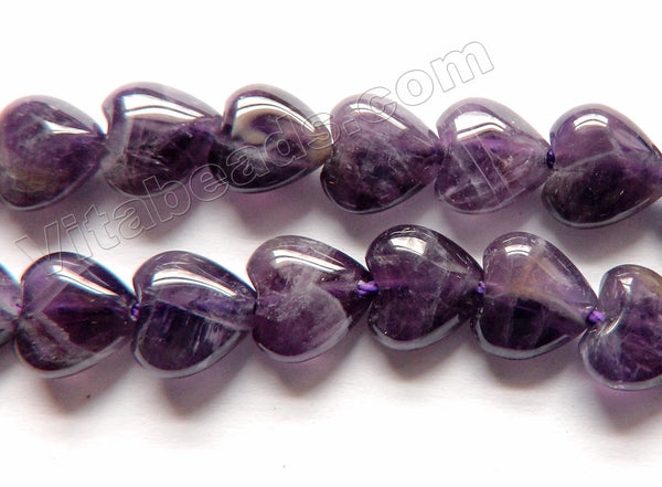 Amethyst  -  Puff Heart  16"