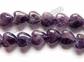 Amethyst  -  Puff Heart  16"