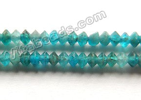 Apatite Natural AAA  -  Small Faceted Saucer  15"
