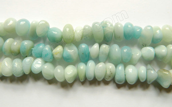 Amazonite  -  Center Drilled Tumble  16"