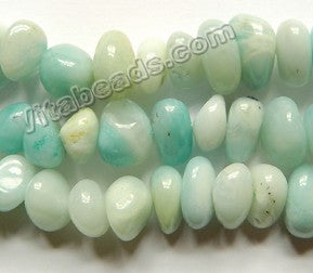 Amazonite  -  Center Drilled Tumble  16"