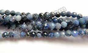 Sodalite  -   Small Faceted Round  15.5"