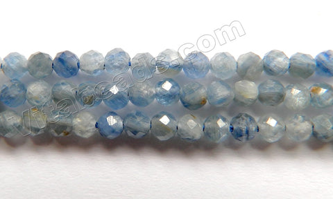 Light Blue Kyanite Natural A  -  Small Faceted Round 15"