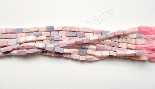 Lavender Pink Opal  -  Bricks  14"  