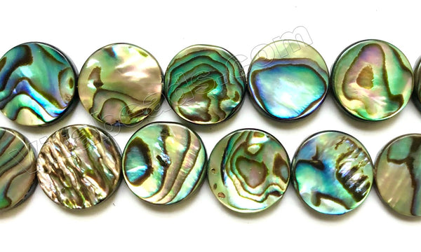 Abalone - Flat Coins 16"