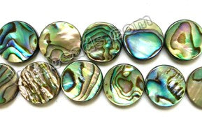 Abalone - Flat Coins 16"