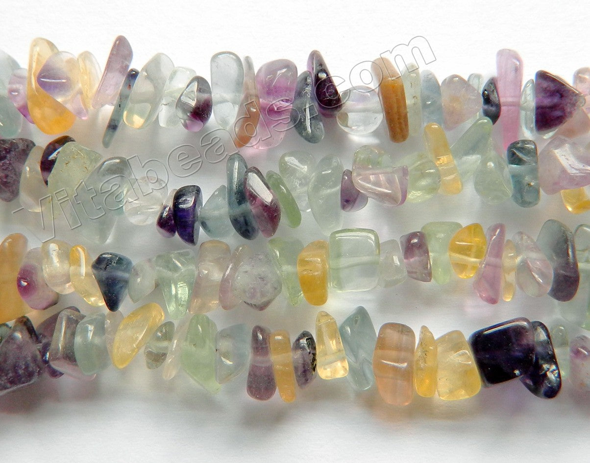 Fluorite Natural Yellow Mix A  -  Chips  36"