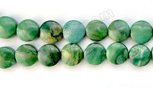 Africa Jade Light -  Puff Coins  16"