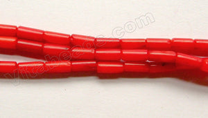 Red Coral  -  Small Tube  16"