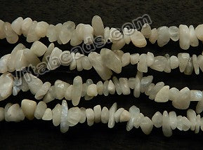 White Moonstone  -  Chips 32"