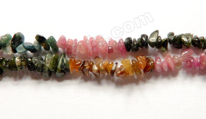 Rainbow Tourmaline A -  Chips  16"