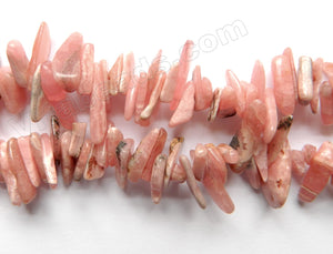 Pink Rhodochrosite Natural A  -  Long Sticks  16"