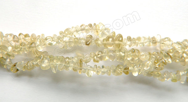 Lemon Quartz Natural  -  Small Chips  34"