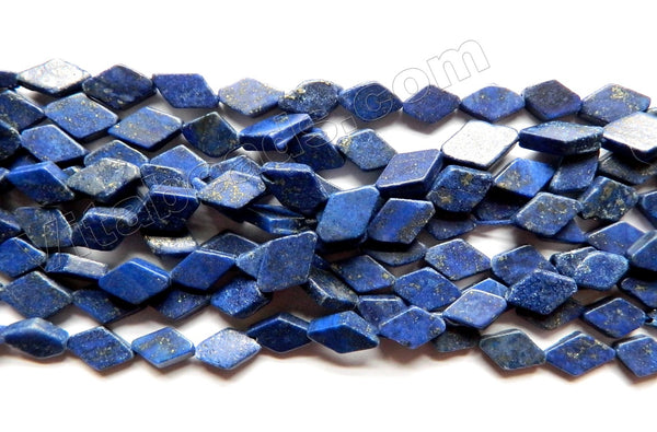 Natural Lapis Lazuli (India)  -  Puff Diamond  14"
