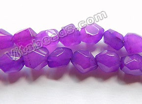 Purple Jade  -  Small Machine Cut Nuggets  16"