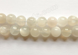 Moonstone Heishi Beads 5mm Square Flat Beads 