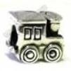 Metal Charm - 5mm hole Train A - 012