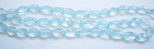 Blue Topaz -  6-8mm Faceted Oval  14"
