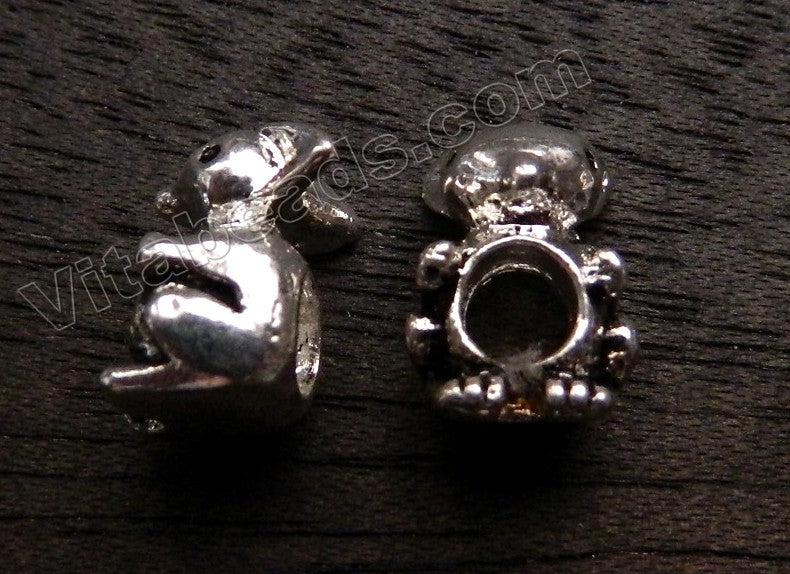 Metal Charm - 5mm hole Squirrel A - 189