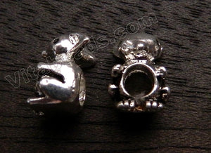 Metal Charm - 5mm hole Squirrel A - 189