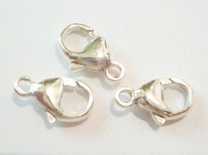 Sterling Silver Finding - Oval Trigger Clasp