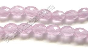 Faceted Rice - 036 Rosy Chalcedony  16"