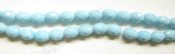 Faceted Rice - 042 Amazonite Qtz  16"