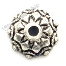 Metal Beads PJ - 1775 Flower Cap