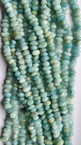 Amazonite  -  Center Drilled Tumble  16"