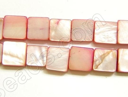 Mother of Pearl Shell MOP - Flat Square - Color # 08